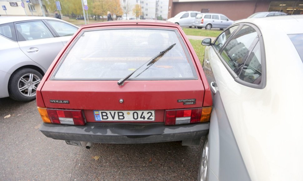 Keturių automobilių avarija Šeškinėje