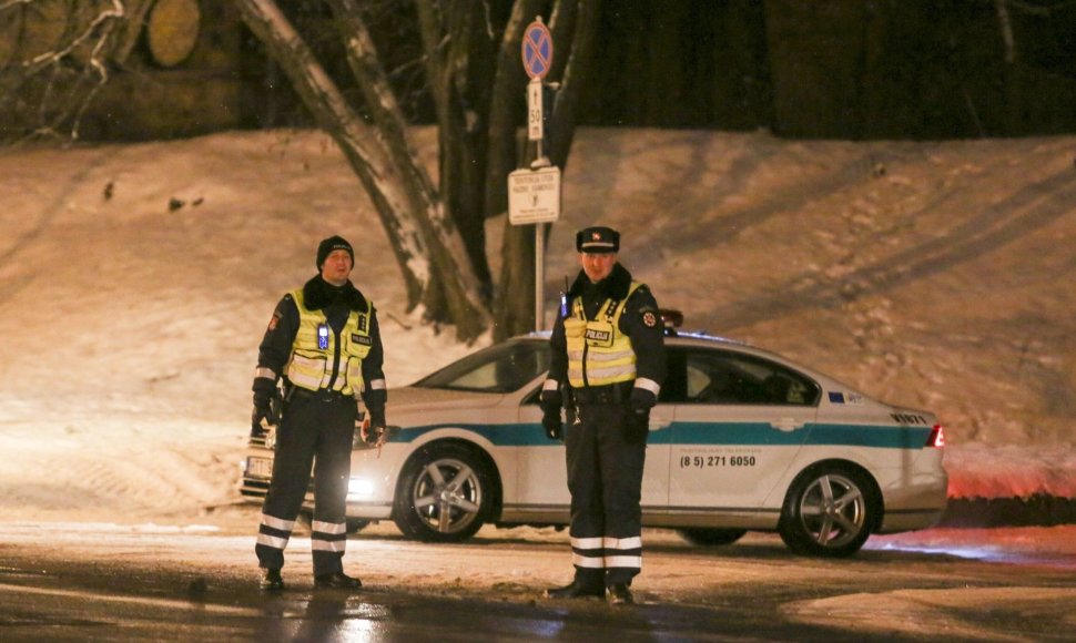 Sausio 1 d. rytinis reidas Vilniuje prieš neblaivius vairuotojus 2016 m. sausio 01 d. 