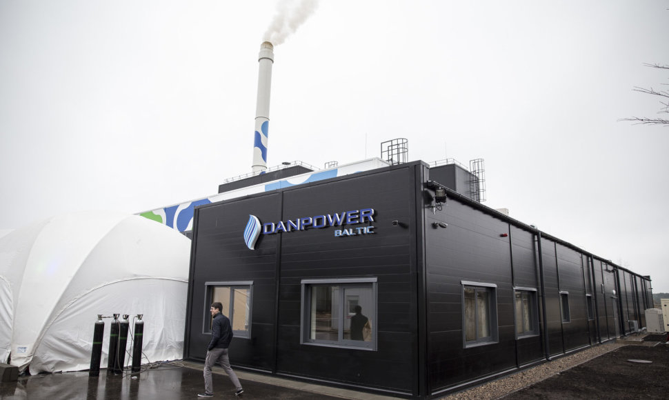 Vilniuje atidaryta nauja biokuro jėgainė