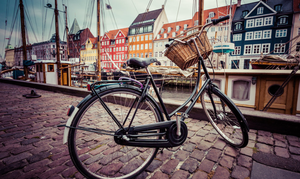 Kopenhagoje dviračius turi visi