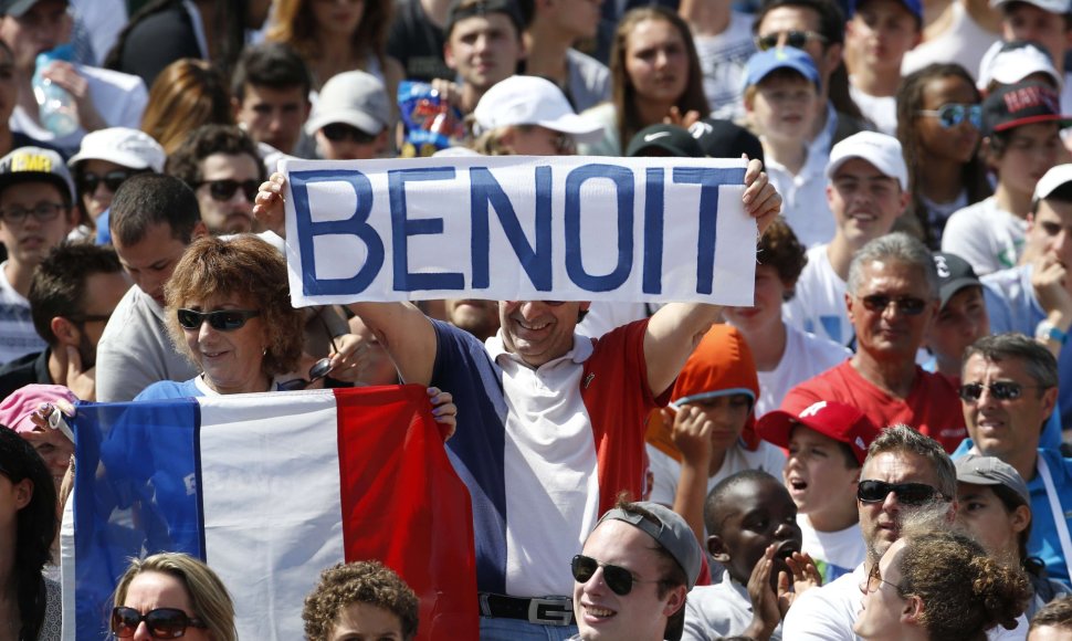 Prancūzijos teniso aistruoliai