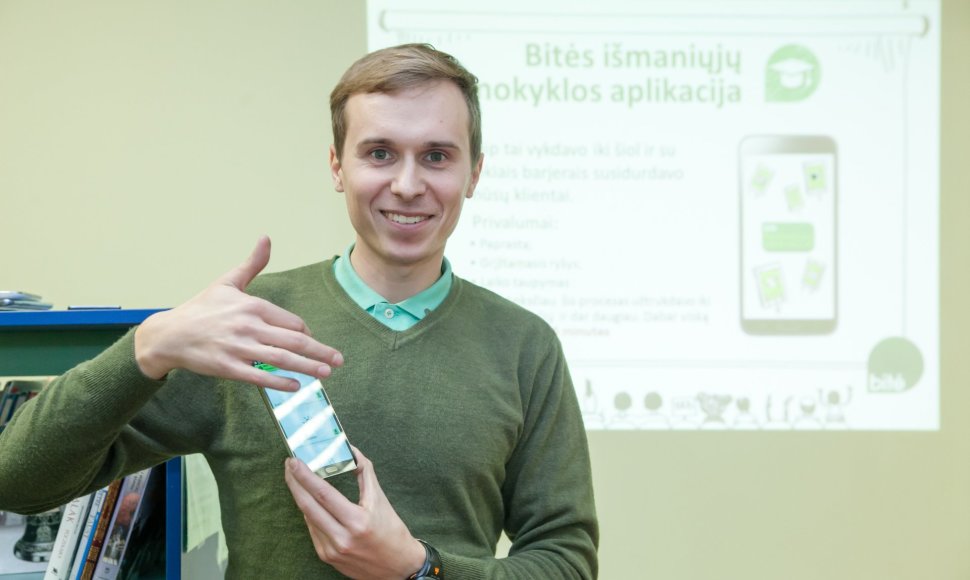 Telekomunikacijų bendrovės „Bitė Lietuva“ mobiliųjų technologijų ekspertas Egidijus Adomkaitis