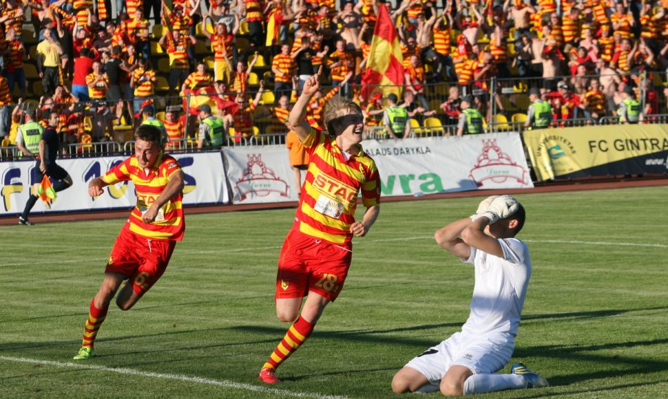 Baltstogės „Jagiellonia“ nugalėjo Pakruojo „Kruoją“ – 0:1