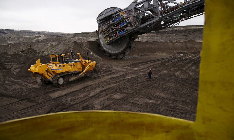 Akmens anglių kasykla Lenkijoje 