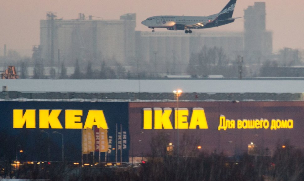 „Ikea“ parduotuvė netoli Omsko oro uosto 