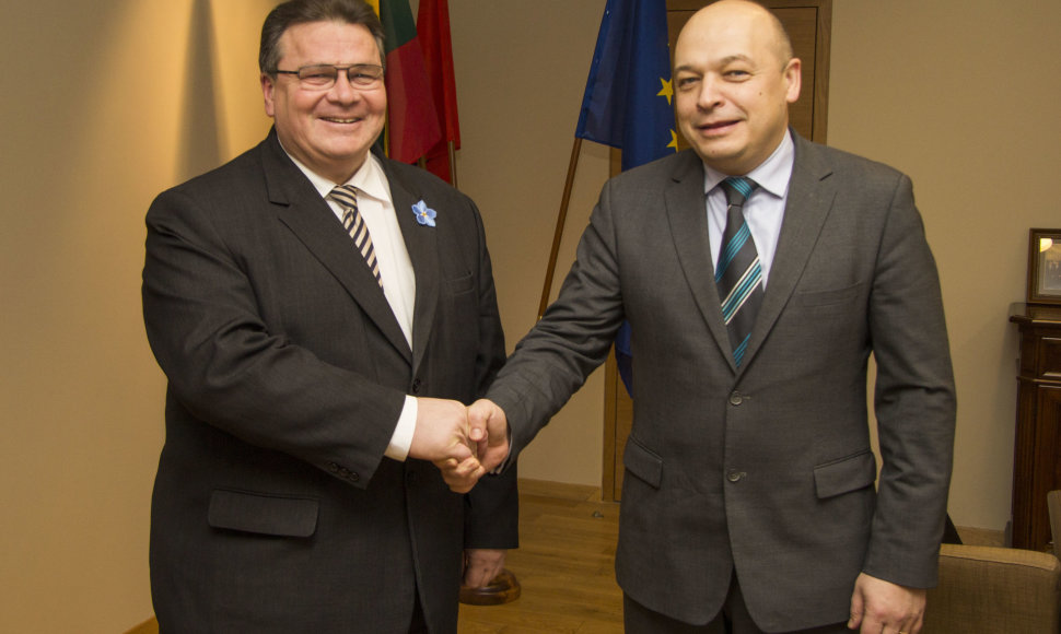 Linas Linkevičius ir Kęstutis Lančinskas, paskirtas naujuoju Europos Sąjungos patariamosios misijos Ukrainoje vadovu.