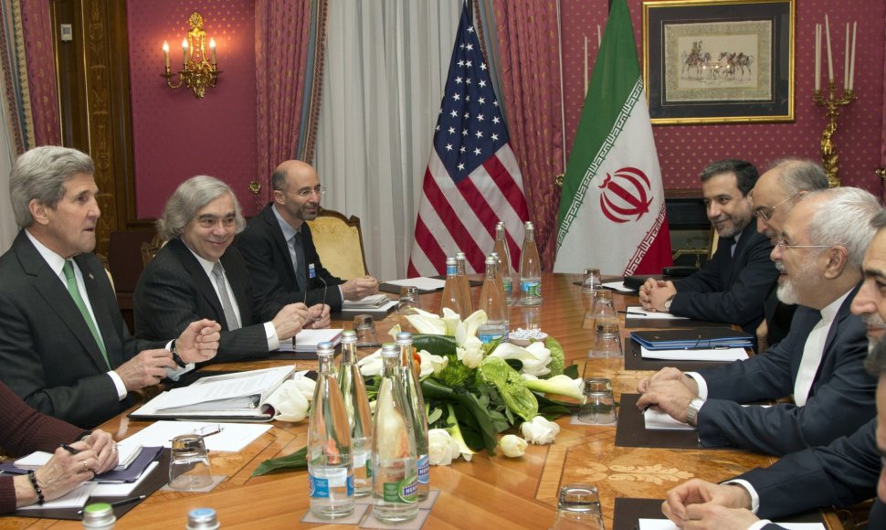 JAV ir Irano derybos tęsiasi.