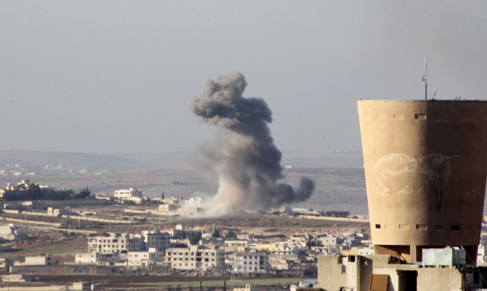 Rusijos aviacijos smūgių Sirijoje padariniai