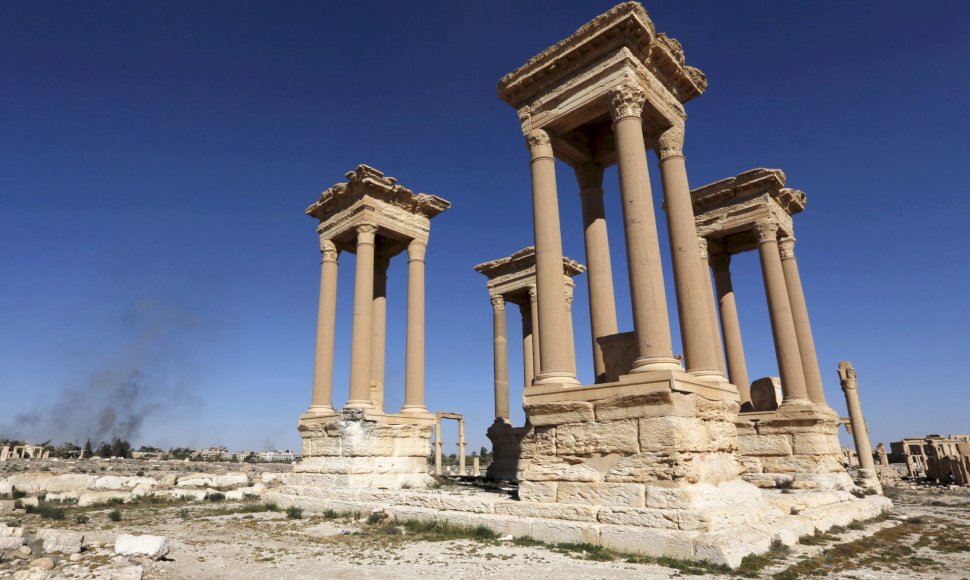 Amfiteatro griuvėsiai Palmyroje