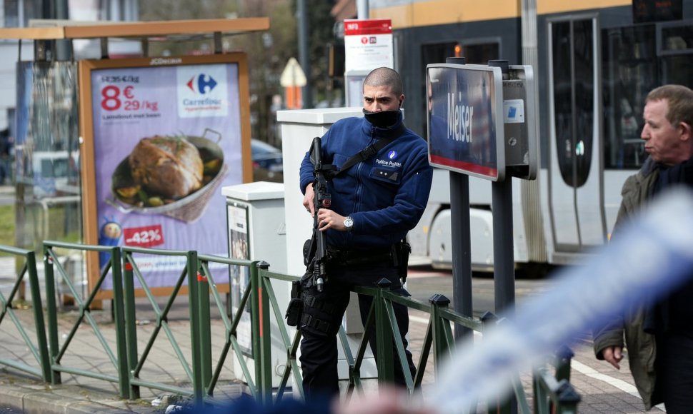 Policijos reidas Briuselyje