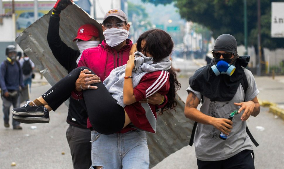 Protestas Venesueloje