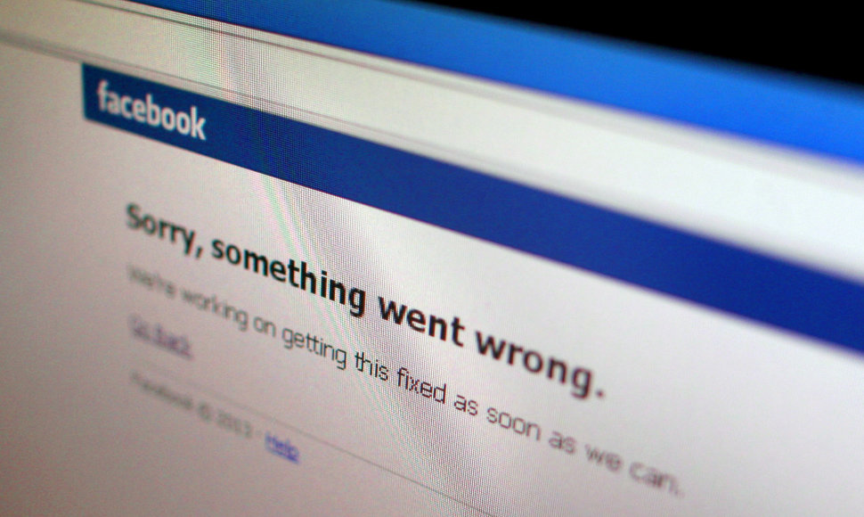 Neatsidaranti „Facebook“ paskyra