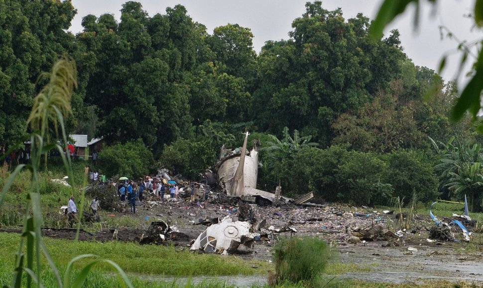 Pietų Sudane sudužo krovininis lėktuvas