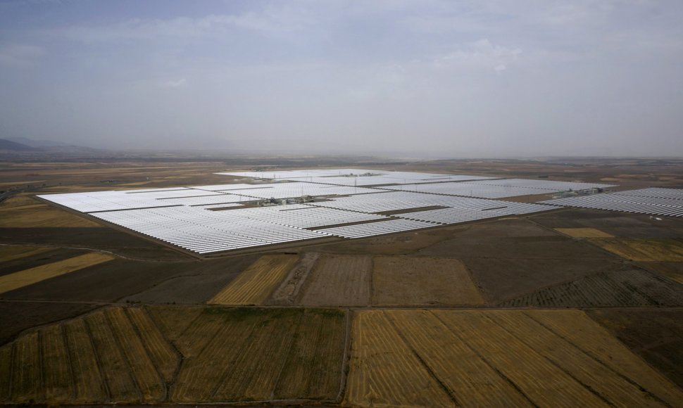 Didžiausia pasaulyje saulės energijos jėgainė Ispanijoje