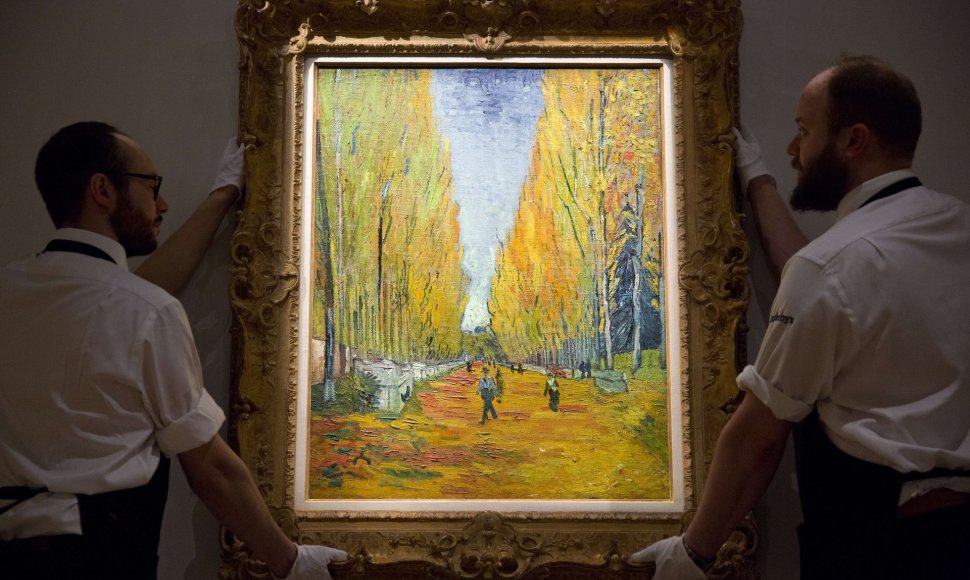 Vincento van Gogho paveikslas „Les Alyscamps“