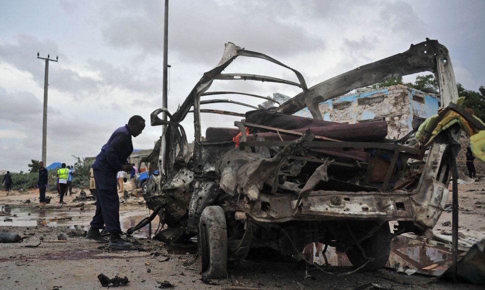 Teroristų išpuolis Somalyje