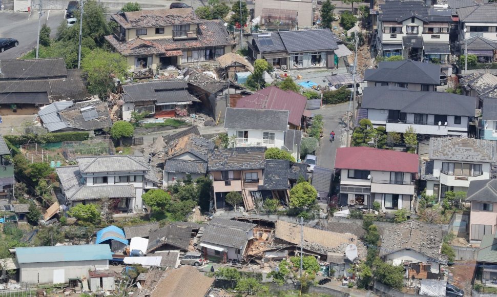 Žemės drebėjimo Japonijoje padariniai
