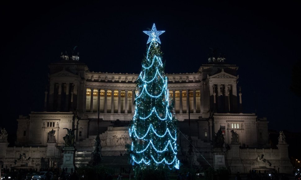 Kalėdų eglė Romoje