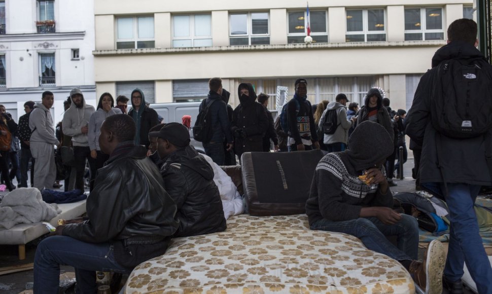 Pabėgėliai Paryžiuje