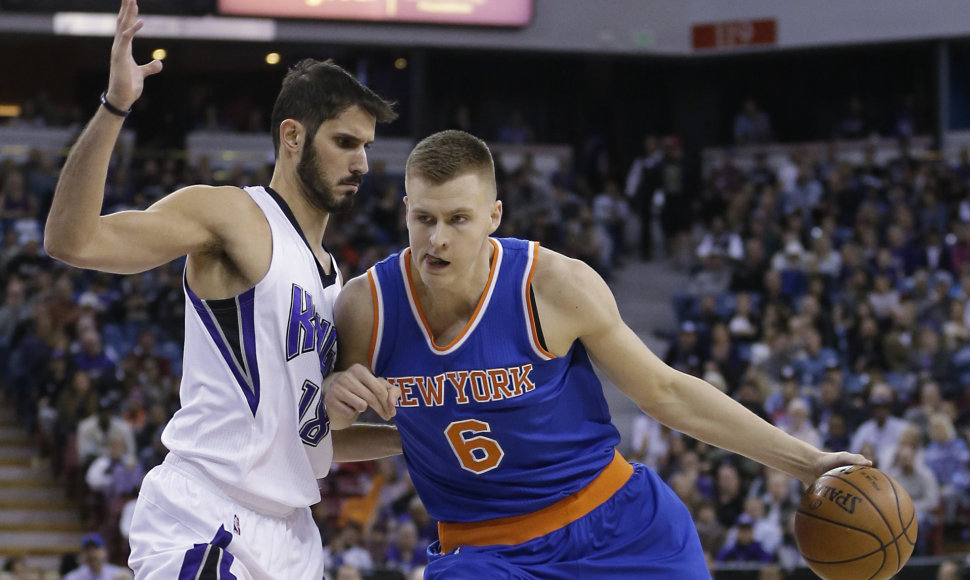 Omri Casspi ir Kristapas Porzingis