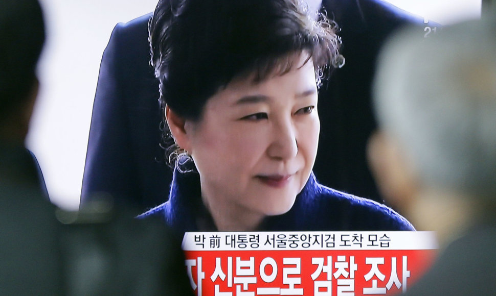 Pietų Korėjos prezidentė Park Geun-hye