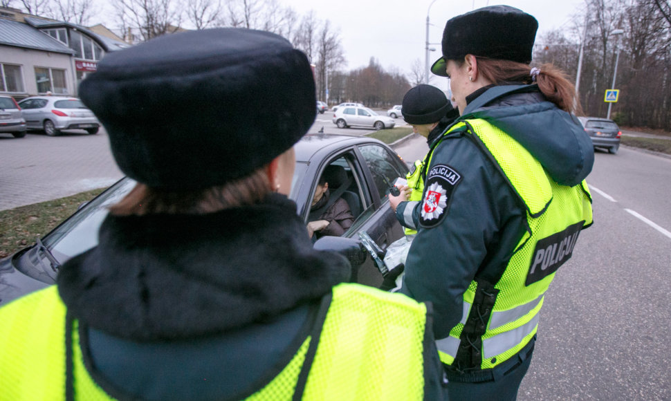 Policijos reidas Kaune