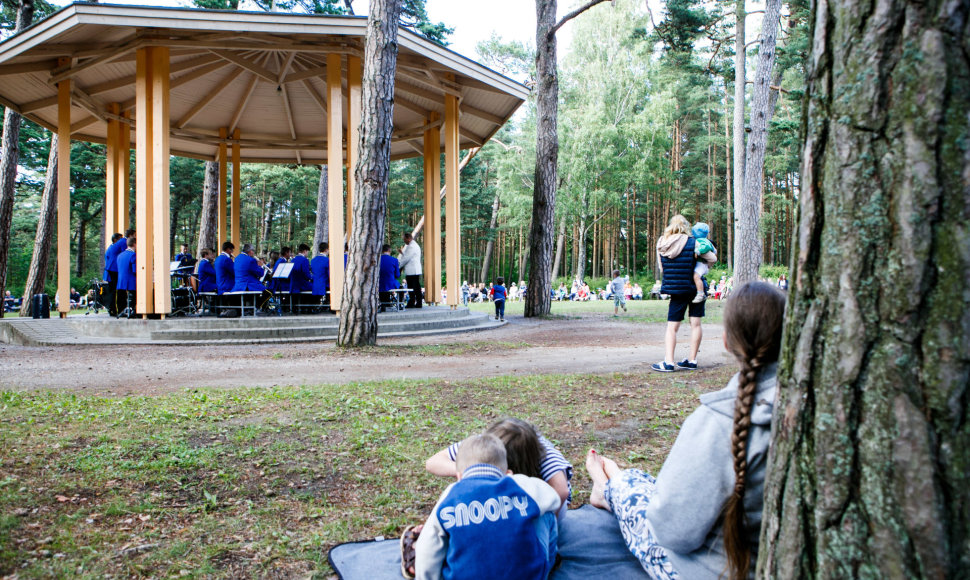 Palangos orkestras Birutės parke