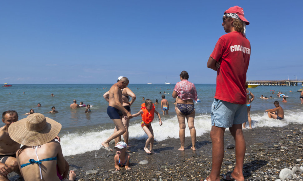 Populiariausi Juodosios jūros paplūdimiai šią vasarą turėtų būti pilni rusų poilsiautojų