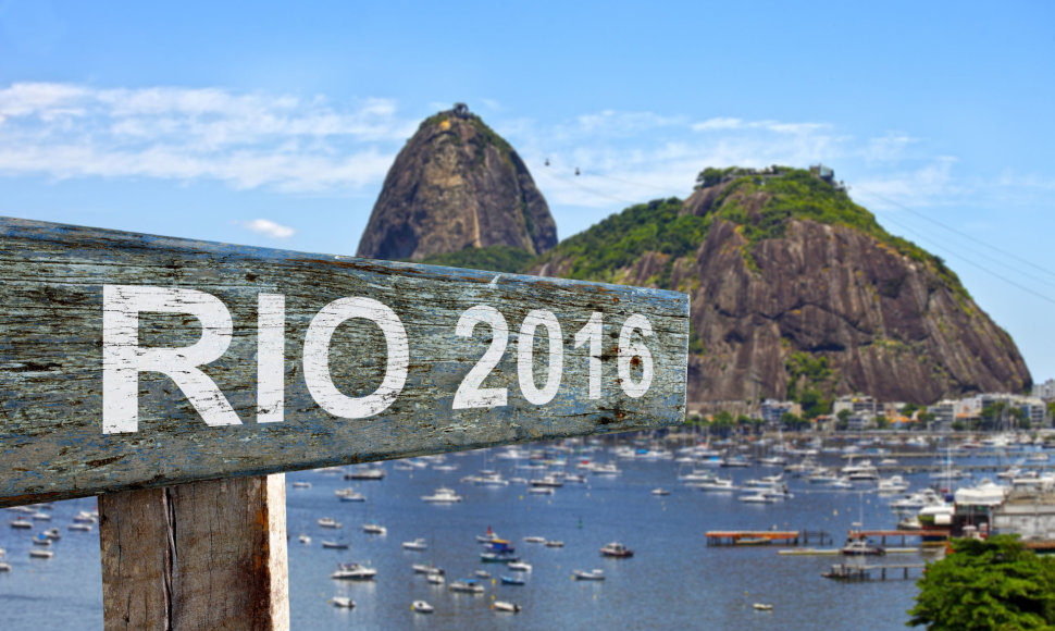 Rio de Žaneiro olimpiada vyks rugpjūtį
