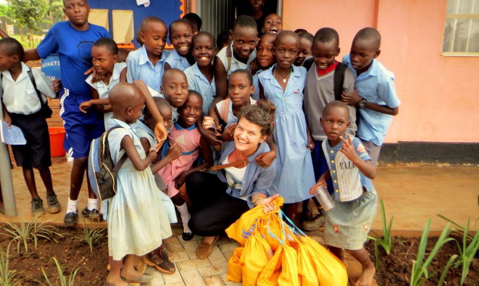 Išsipildžiusi svajonė – savanorystė Ugandoje