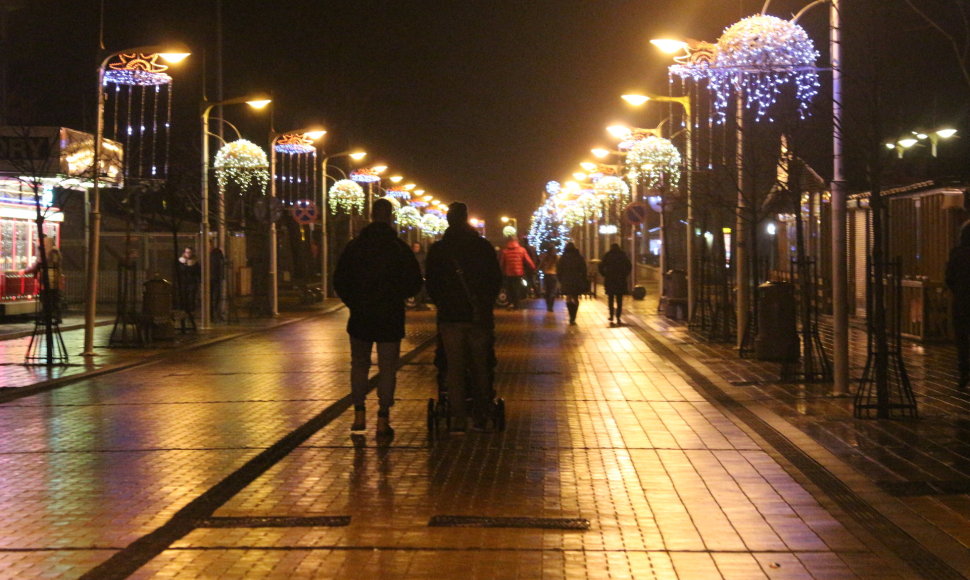 Palanga per šias Kalėdas primena pasakų miestą