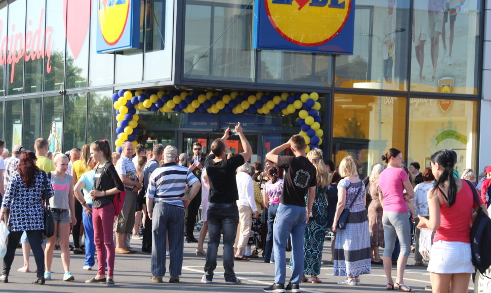 „Lidl“ atidarymas Klaipėdoje