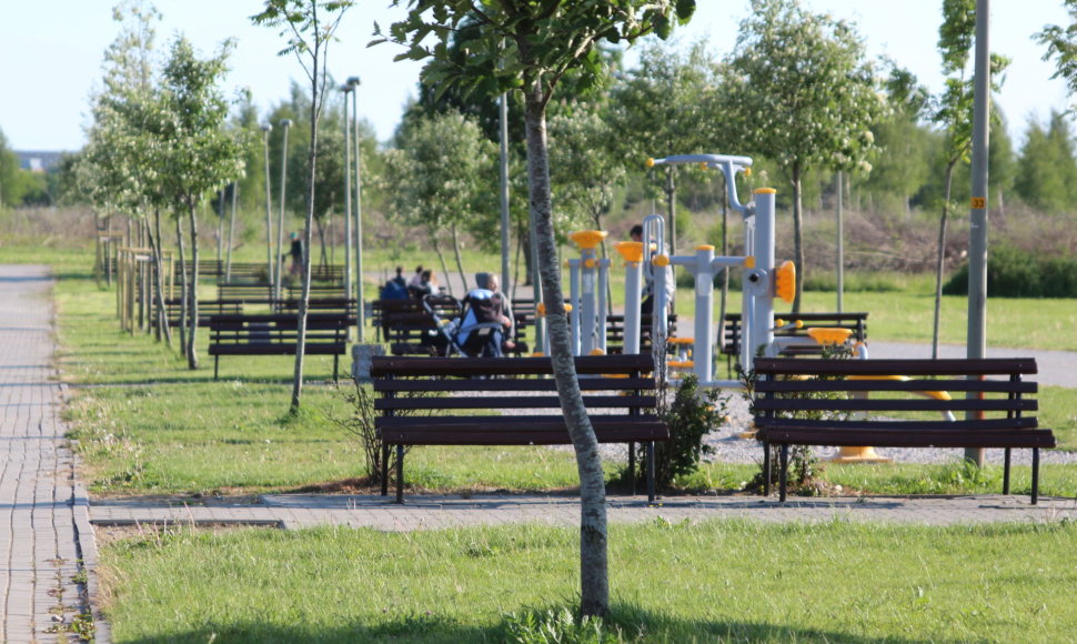 Sąjūdžio parkas Klaipėdos pietinėje miesto dalyje