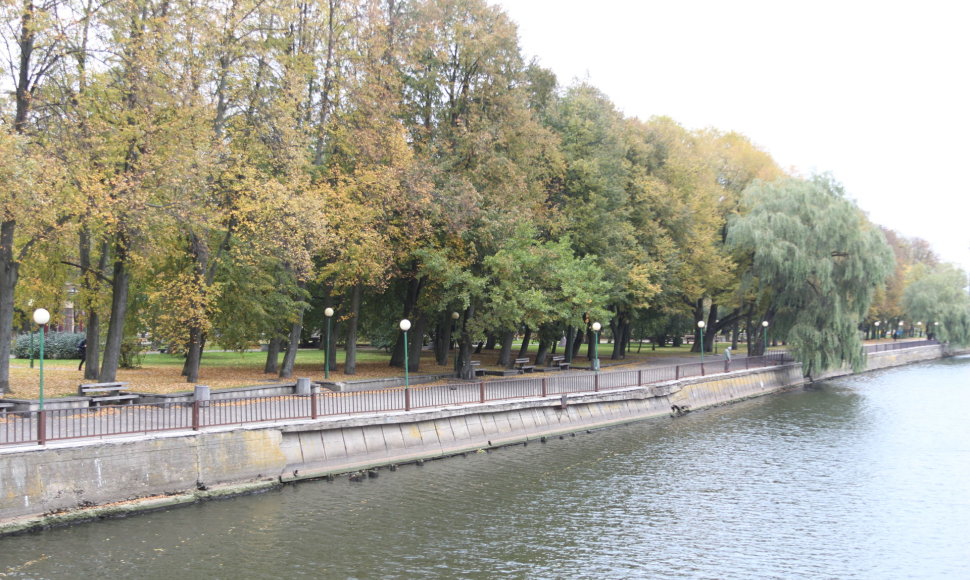 Už 4 mln. eurų norima rekonstruoti Danės krantines ir skverą prie upės.