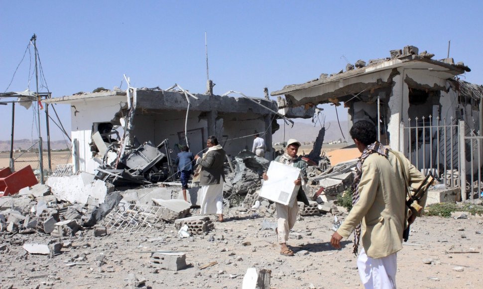 Oro atakos padariniai Jemene