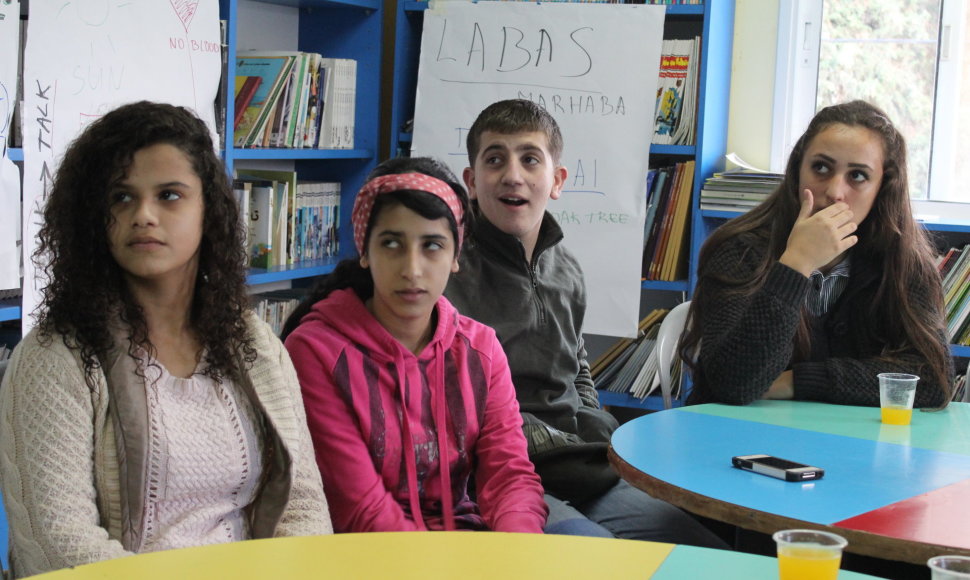 Lietuvių specialistai Lajee centre dirba su palestiniečių vaikais