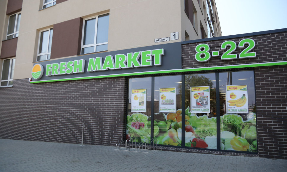 „Fresh Market“ parduotuvė