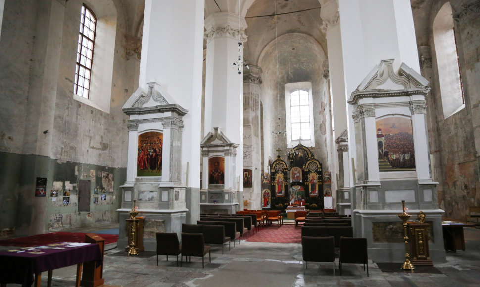 Švč. Trejybės bažnyčioje atrasta kripta su palaikais