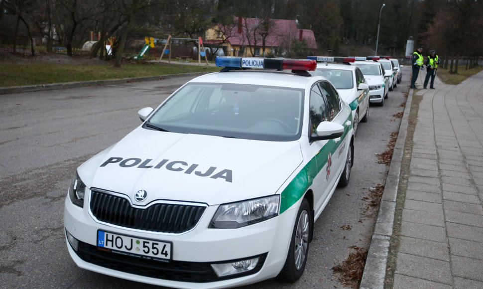 Antikorupcijos dienos proga policija surengė reidą Vilniuje