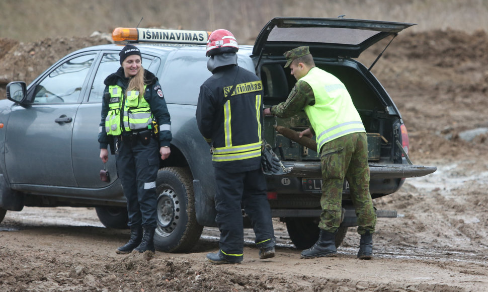 Vilniuje šalia „Vichy“ vandens parko rastas sprogmuo