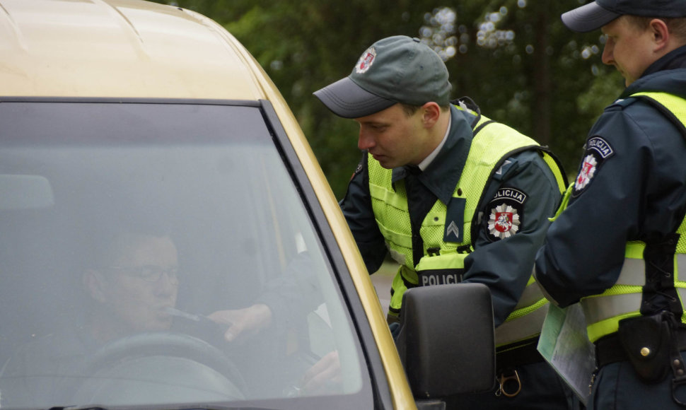 Birželio 11 d. rytinis policijos reidas Vilniuje