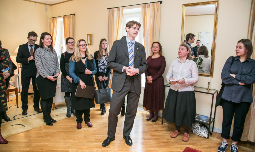Ra&scaron;inių konkurso &bdquo;Tai yra Laisvė&ldquo; apdovanojimų akimirka