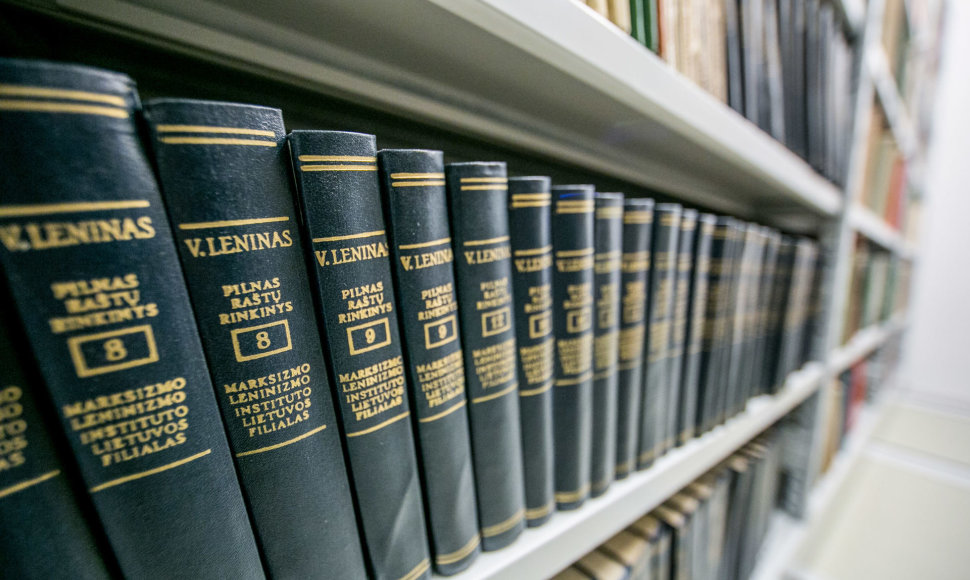 Nacionalinės bibliotekos saugykloje – ir kelis dešimtmečius skaitytojams nebereikalingos knygos