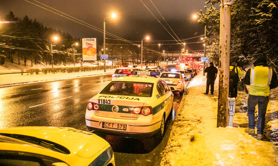 Policijos reidas Vilniuje