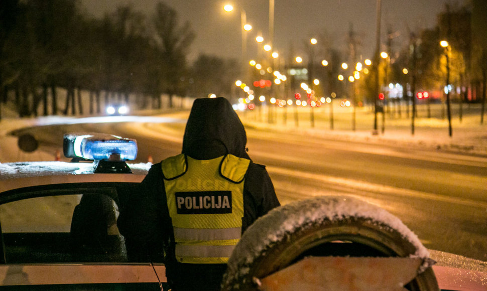 Policijos reidas Vilniuje