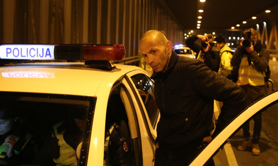 Vilniaus kelių policijos naktinis reidas sostinės gatvėse