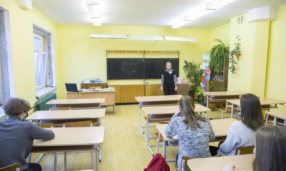 Streikas Vilniaus Pilaitės gimnazijoje
