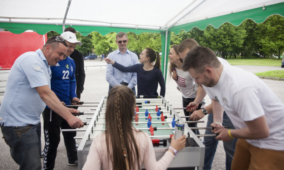 Labdaringas stalo futbolo turnyras