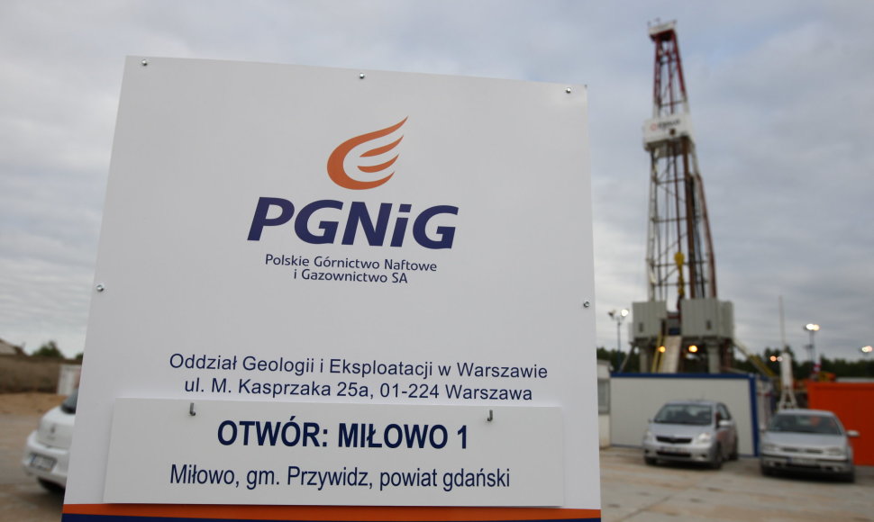 Lenkijos dujų bendrovės „PGNiG“ teritorija
