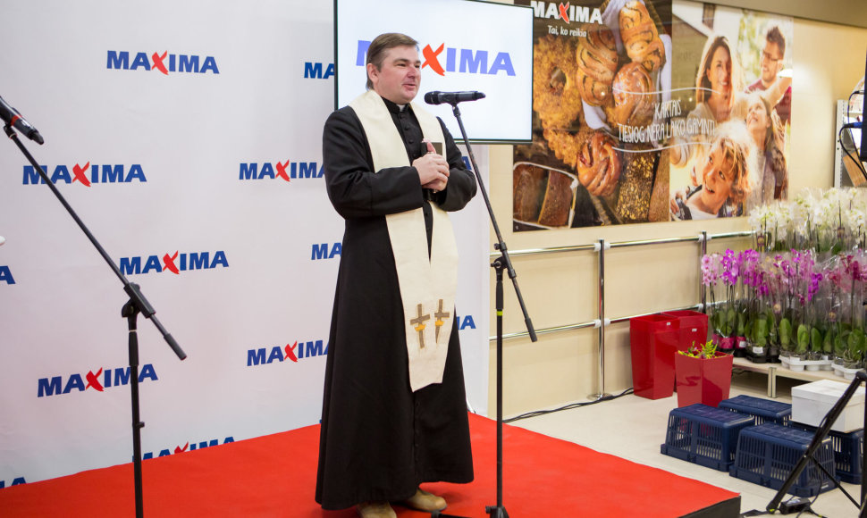 Naujo „Maxima“ prekybos centro Vilniaus Naujamiestyje atidarymas